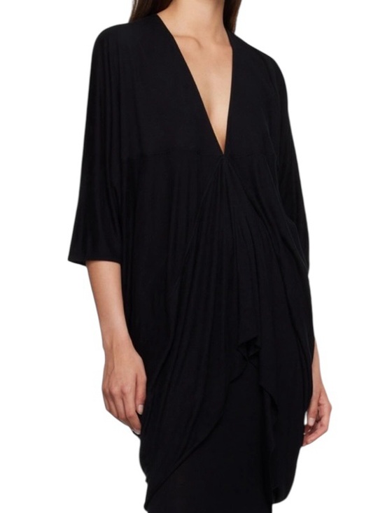 Rick Owens Tops - Rick Owens Lilies Black Em Blouse Kite Size US2